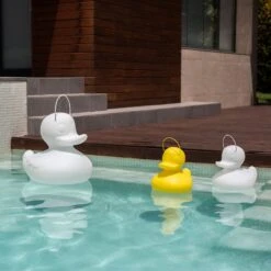 LED-Designleuchte DUCK-DUCK S Für Außen In Weiß -Beleuchtungs Geschäft 8590069 8