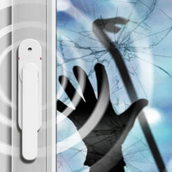 Schellenberg 46512 Alarm-Fenstergriff Weiß -Beleuchtungs Geschäft 8596019 1