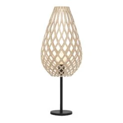 David Trubridge Koura Hockerleuchte Bambus