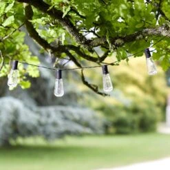 LED-Solar-Lichterkette Eureka Vintage, 10-flammig -Beleuchtungs Geschäft 8614046 1