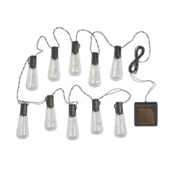 LED-Solar-Lichterkette Eureka Vintage, 10-flammig -Beleuchtungs Geschäft 8614046 2