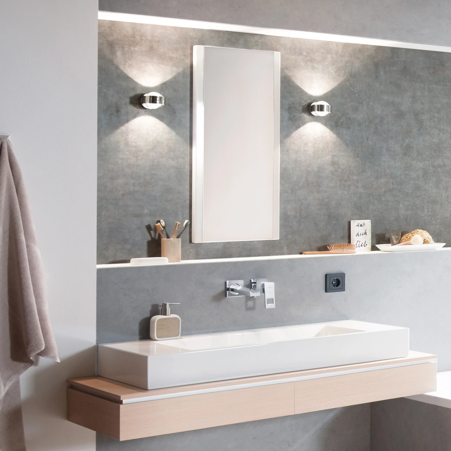 Puk Mini Wall, G9, Linsen Klar, Chrom 5 Puk Mini Wall, G9, Linsen Klar, Chrom – Bild 3