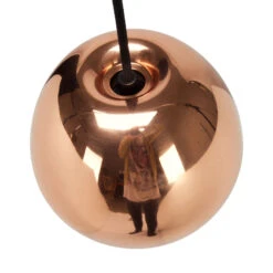 Tom Dixon Void Mini LED-Pendellampe Ø15cm Kupfer -Beleuchtungs Geschäft 9043194 2