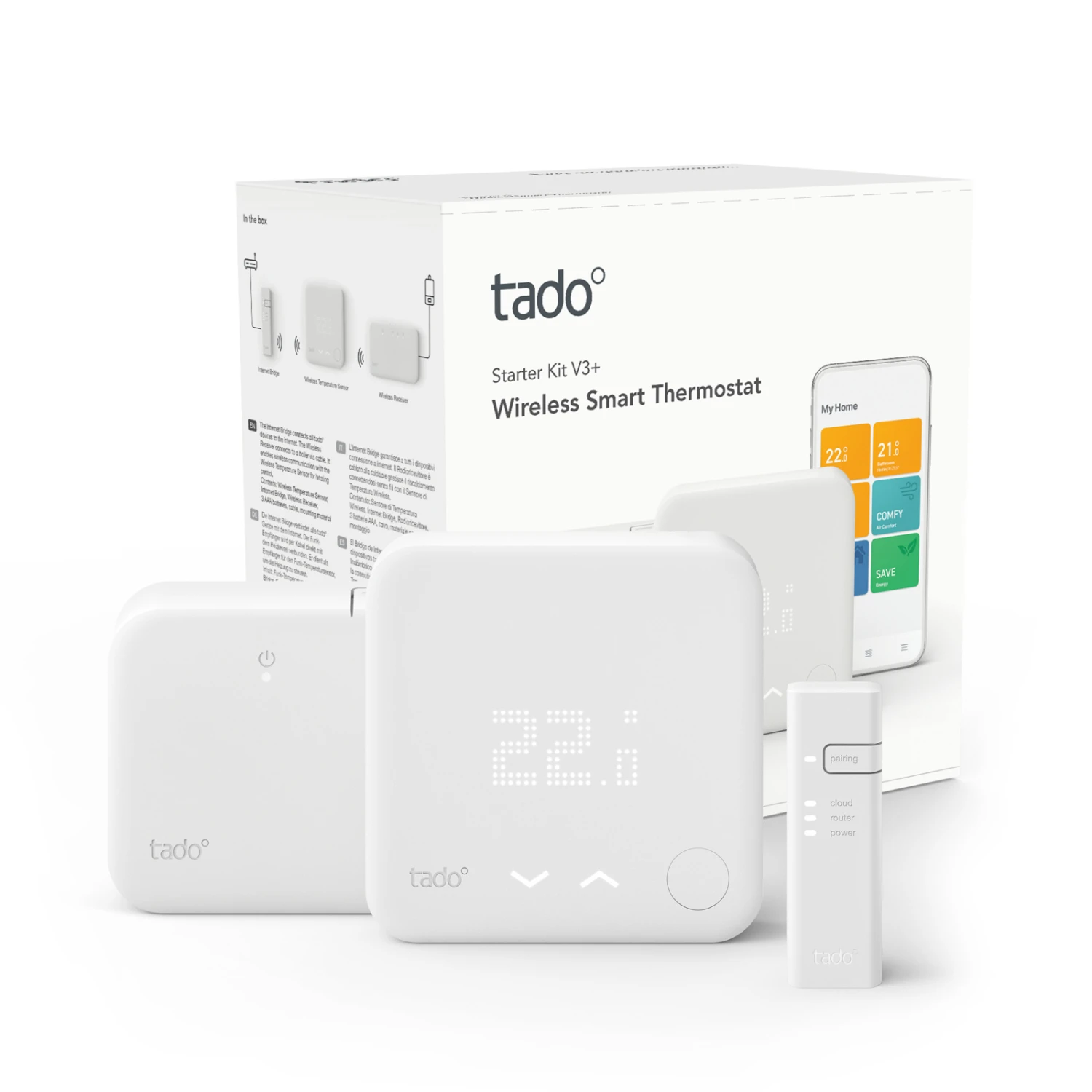 Tado° Smartes Thermostat Starter Kit V3+ Mit Funk 3 Tado° Smartes Thermostat Starter Kit V3+ Mit Funk