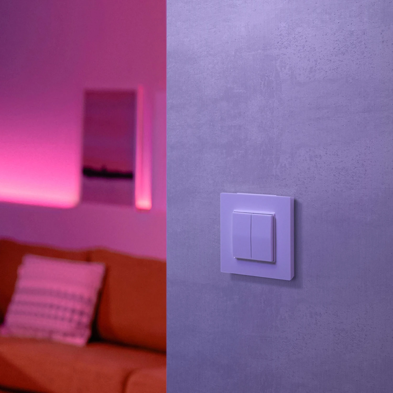 Die Versteckdose Friends Of Hue Tastschalter 4 Die Versteckdose Friends Of Hue Tastschalter – Bild 2