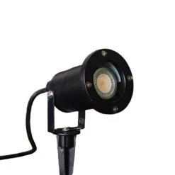 Schwarzer Außenstrahler Tessa Mit Erdspieß 11 Schwarzer Außenstrahler Tessa Mit Erdspieß -Beleuchtungs Geschäft 9611030 2