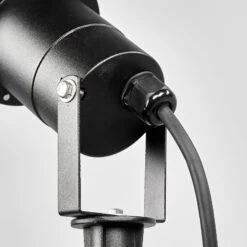 Schwarzer Außenstrahler Tessa Mit Erdspieß 14 Schwarzer Außenstrahler Tessa Mit Erdspieß -Beleuchtungs Geschäft 9611030 5