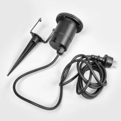 Schwarzer Außenstrahler Tessa Mit Erdspieß 15 Schwarzer Außenstrahler Tessa Mit Erdspieß -Beleuchtungs Geschäft 9611030 6