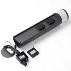 Lucande Corban Sockelleuchte Mit Zwei Steckdosen -Beleuchtungs Geschäft 9616172 7