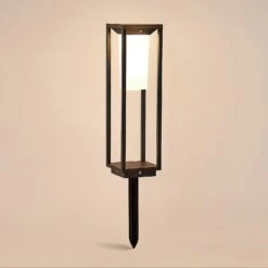 Lucande Eliel LED-Solarsockelleuchte, 50 Cm -Beleuchtungs Geschäft 9616176 5