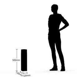 Lucande Obuna Sockelleuchte, Höhe 50 Cm -Beleuchtungs Geschäft 9617106 6