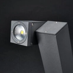 Lucande Verstellbare LED-Sockelleuchte Lorik -Beleuchtungs Geschäft 9618002 4