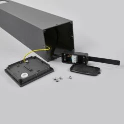 Lucande Eckige LED-Wegeleuchte Nicola, IP54 -Beleuchtungs Geschäft 9618009 7