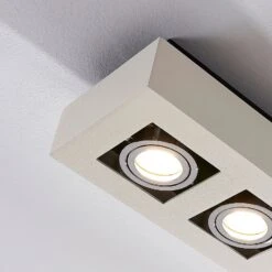 3-flammige Deckenlampe Vince In Weiß -Beleuchtungs Geschäft 9620458 4