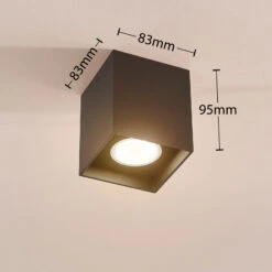 Carson - Aufbau-Deckenspot In Schwarz -Beleuchtungs Geschäft 9620709 8