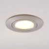 LED-Einbaustrahler Andrej, Rund, Nickel -Beleuchtungs Geschäft 9620847