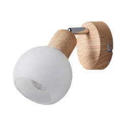 Strahler Svenka, 1-fl. Holzoptik -Beleuchtungs Geschäft 9621046 3