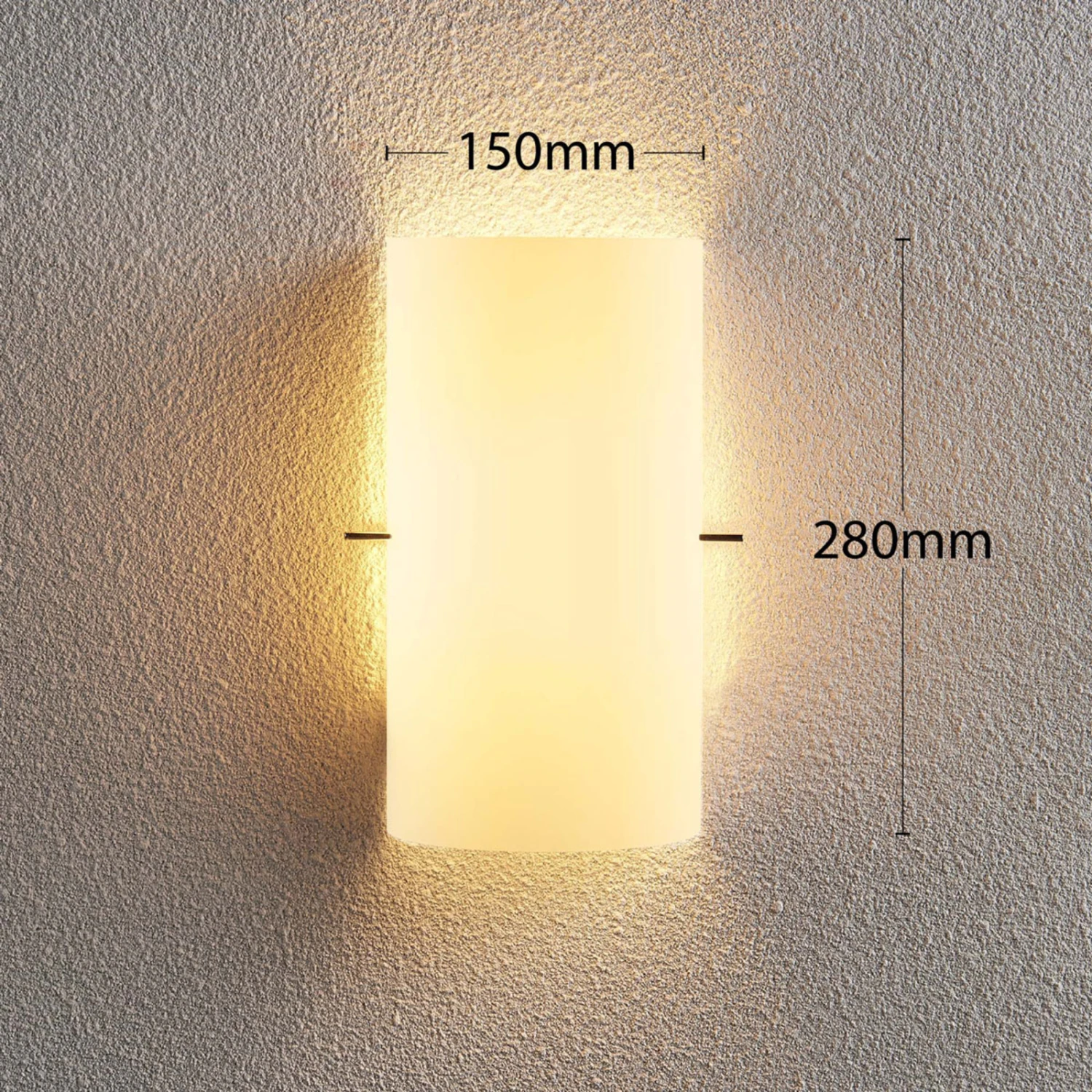 Glaswandleuchte Tuli 6 Glaswandleuchte Tuli – Bild 4