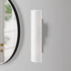 Weiße Glaswandlampe Ophelia -Beleuchtungs Geschäft 9621160 2