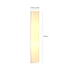 Weiße Glaswandlampe Ophelia -Beleuchtungs Geschäft 9621160 6