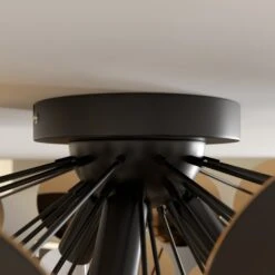 Schwarz-goldene Deckenlampe Kinan -Beleuchtungs Geschäft 9621167 3