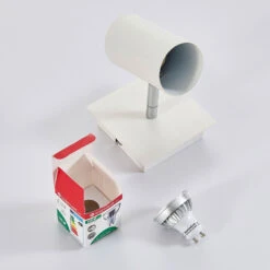 Weißer Spot Iluk Für Wand Und Decke -Beleuchtungs Geschäft 9621397 7