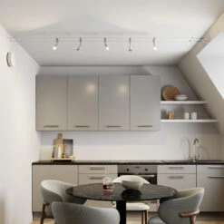 Seilsystem Rope Mit Strahlern, Fünfflammig -Beleuchtungs Geschäft 9624127 1