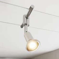 Seilsystem Rope Mit Strahlern, Fünfflammig -Beleuchtungs Geschäft 9624127 4