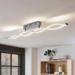 Lucande LED-Deckenlampe Roan, Wellenförmig -Beleuchtungs Geschäft 9624373 1