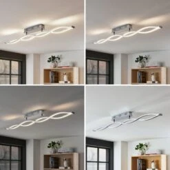 Lucande LED-Deckenlampe Roan, Wellenförmig -Beleuchtungs Geschäft 9624373 4