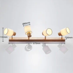 Lindby Wanessa Deckenstrahler, Vierflammig -Beleuchtungs Geschäft 9624711 3