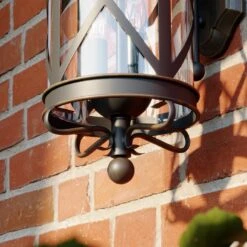 Lucande Marcellino Außenwandleuchte, Rostfarben -Beleuchtungs Geschäft 9624719 4