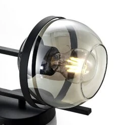 Lindby Marinka Wandleuchte, Kugel Rauchglas 17 Lindby Marinka Wandleuchte, Kugel Rauchglas -Beleuchtungs Geschäft 9624895 6