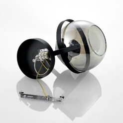 Lindby Marinka Wandleuchte, Kugel Rauchglas 19 Lindby Marinka Wandleuchte, Kugel Rauchglas -Beleuchtungs Geschäft 9624895 8