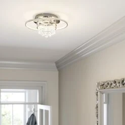 Lucande Keely LED-Deckenleuchte Kristall, 44,5 Cm -Beleuchtungs Geschäft 9624929 1