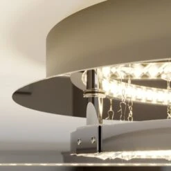 Lucande Keely LED-Deckenleuchte Kristall, 44,5 Cm -Beleuchtungs Geschäft 9624929 3