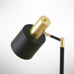 Lindby Braska Tischleuchte, Schwarz, Messing -Beleuchtungs Geschäft 9626507 4