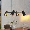 Lindby Zylindro Pendellampe In Schwarz Vierflammig -Beleuchtungs Geschäft 9627321