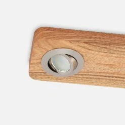 Lindby Mikari LED-Deckenleuchte Aus Holz, 3-fl. -Beleuchtungs Geschäft 9627413 6