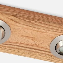 Lindby Mikari LED-Deckenleuchte Aus Holz, 3-fl. -Beleuchtungs Geschäft 9627413 7