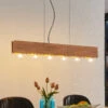 Lindby Malwin Holz-Pendelleuchte, Lang, 6-fl., E27 -Beleuchtungs Geschäft 9627728