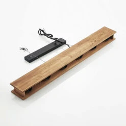 Lindby Malwin Holz-Pendelleuchte, Lang, 6-fl., E27 18 Lindby Malwin Holz-Pendelleuchte, Lang, 6-fl., E27 -Beleuchtungs Geschäft 9627728 7