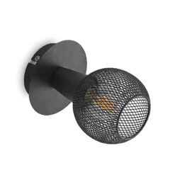 Lindby Zerda Spot, Gitterschirm, Einflammig -Beleuchtungs Geschäft 9627749 3