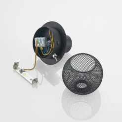 Lindby Zerda Spot, Gitterschirm, Einflammig -Beleuchtungs Geschäft 9627749 8