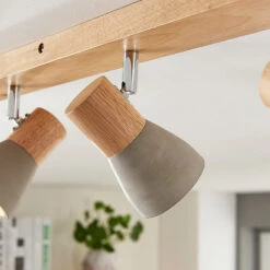 ELC Eletta Deckenstrahler, Beton, Vierflammig 16 ELC Eletta Deckenstrahler, Beton, Vierflammig -Beleuchtungs Geschäft 9628474 6