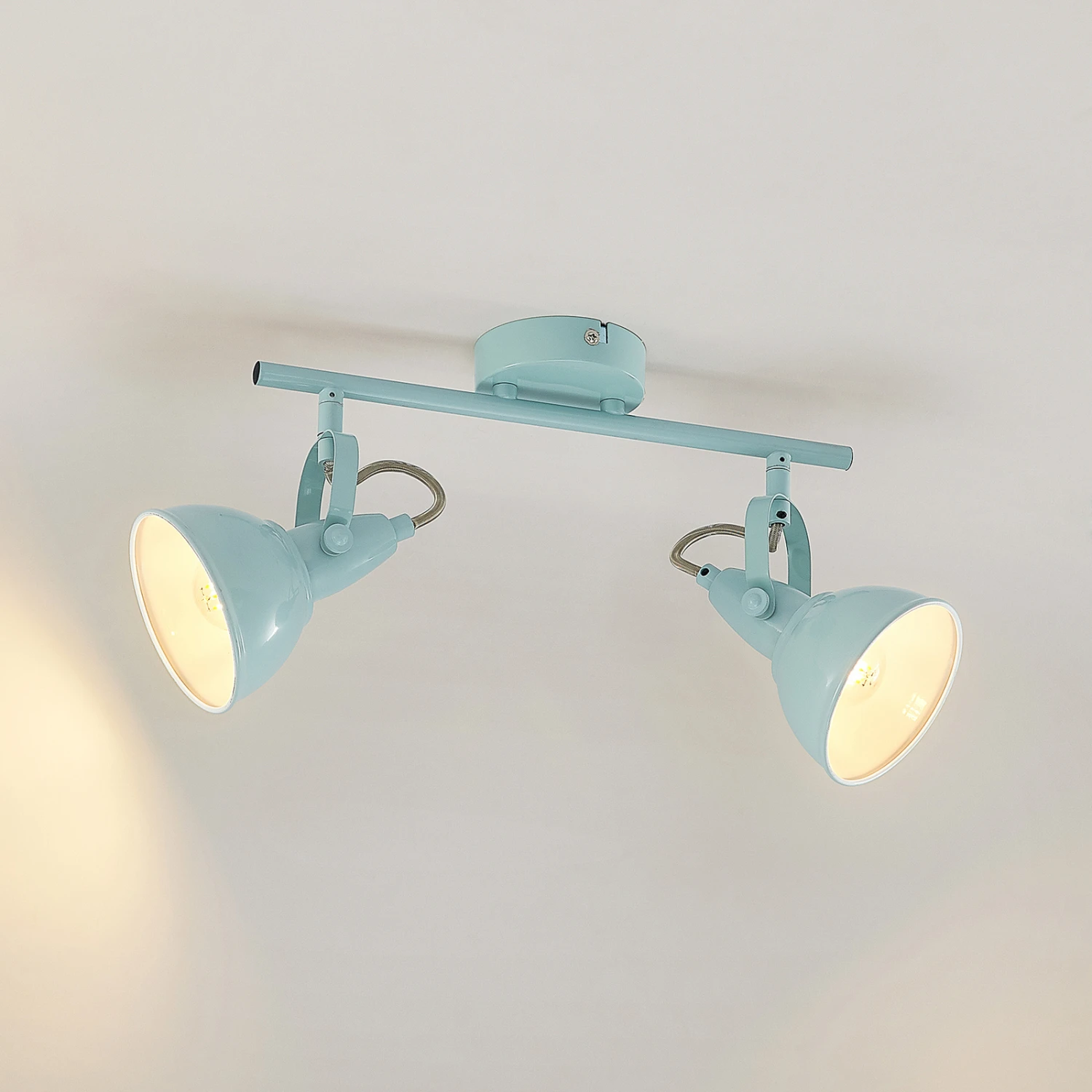 Lindby Saidimo Deckenstrahler Neigbar, Zweiflammig 6 Lindby Saidimo Deckenstrahler Neigbar, Zweiflammig – Bild 4