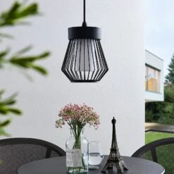 Außenpendelleuchte Vajana In Käfigform -Beleuchtungs Geschäft 9630089 2