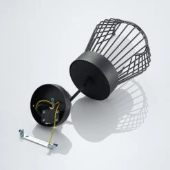 Außenpendelleuchte Vajana In Käfigform -Beleuchtungs Geschäft 9630089 8