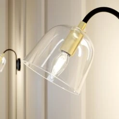 Lucande Anjita Wandleuchte, Glasschirm -Beleuchtungs Geschäft 9639231 7