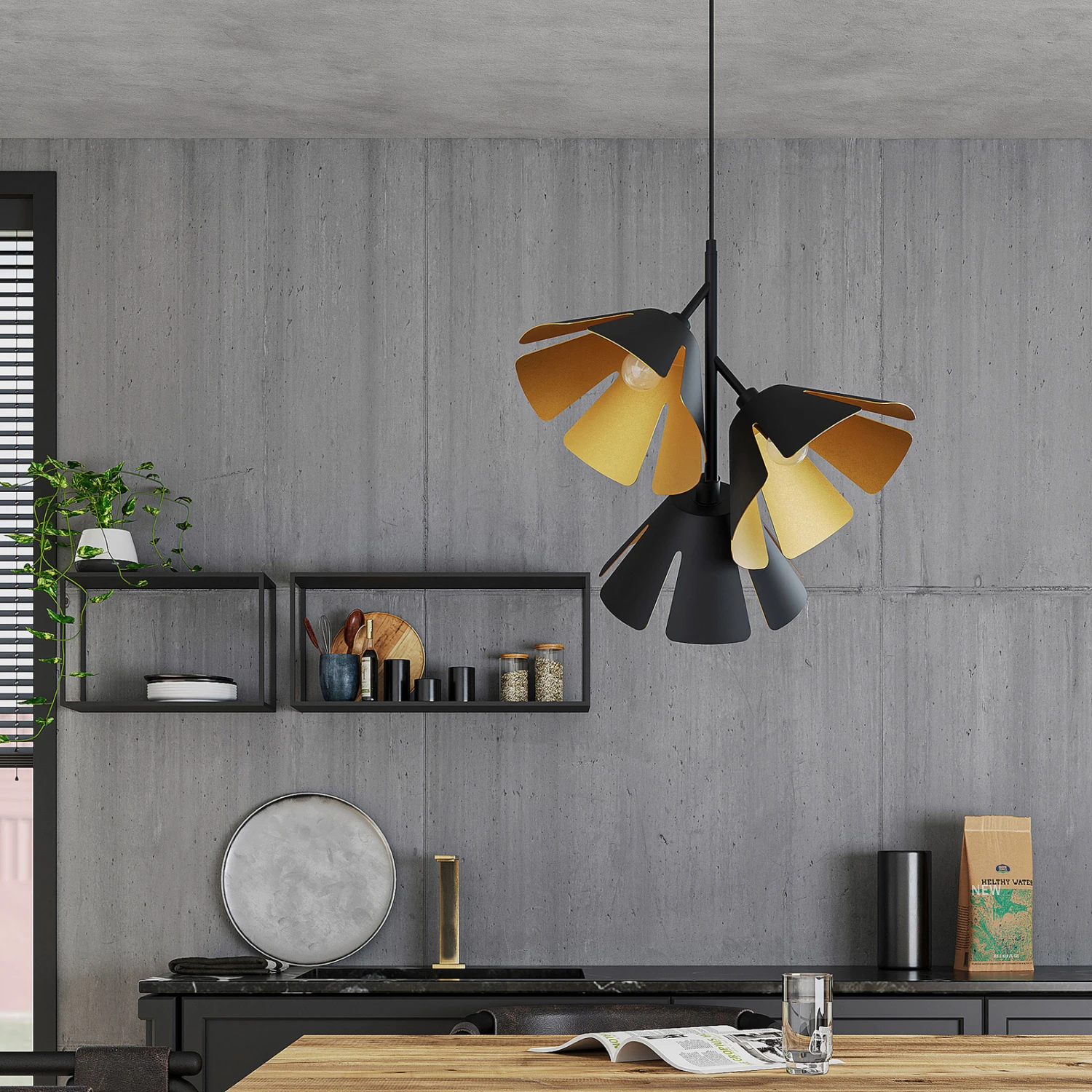 Lucande Jemmily Pendellampe, Dreiflammig 5 Lucande Jemmily Pendellampe, Dreiflammig – Bild 3